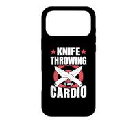 Knife Throwing Is My Cardio Darts Case for iPhone 17 Pro Max