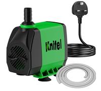 Knifel Submersible Pump 3000L/H 60W Dry Burning Protection with Ultra Quiet Design 3m High Lift for Fountains, Hydroponics, Ponds, Aquariums & More……