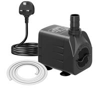 Knifel Submersible Pump 750L/H 16W Dry Burning Protection with Ultra Quiet Design 1.6m High Lift for Fountains, Hydroponics, Ponds, Aquariums & More……