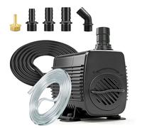 Knifel Submersible Water Pump 3052L/H 70W with 3M Power Cord & 1.5M Hose | Ultra Quiet Operation, Adjustable Flow, 3.2m High Lift, Overheat Protection for Aquariums, Ponds, Fountains & Hydroponics