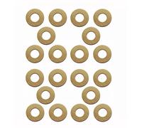 KNIFIUS 20-Piece Brass Washer Replacement for Spyder C81 C223 C85 EDC Pocket Knife, Pivot Pin Washers Meson Shim Gasket Seal, 0.3 x 11 x 5.2 mm