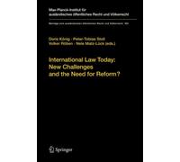 Knig - International Law Today New Challenges and the Need for Refor - L555z