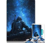 Knight 1000 Piece Jigsaw Puzzles for Teenagers Gifts,for Educational Game Challenge Toy Unique Home Decor And Gifts (50x75cm)