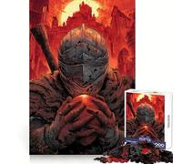 Knight And The Egg of The Gods 1000 Piece Jigsaw Puzzle for Teenagers DIY Fun Clear Tone Pattern Assemble Night Fun (38x26cm)