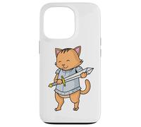 Knight Cat with Sword Case for iPhone 13 Pro