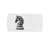 'Knight Chess Piece' Pill Box with Tablet Splitter (PI00033803)