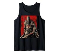 Knight Christian Templar Warrior of God Crusader Gift Tank Top