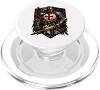 Knight Christian Templar Warrior of God Crusader PopSockets PopGrip for MagSafe
