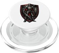 Knight Christian Templar Warrior of God Crusader PopSockets PopGrip for MagSafe