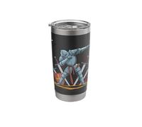 Knight Dabbing Swords Fun Medieval Armor Stainless Steel Insulated Tumbler