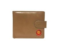 Knight Football Beige Leather Wallet Aberdeen