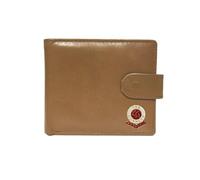 Knight Football Beige Leather Wallet Arsenal