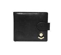 Knight Football Black Leather Wallet Newcastle