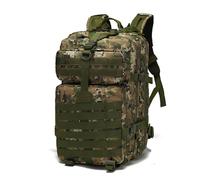 KNIGHT GLOBAL Military Backpack Tactical Backpack Army Bag Camouflage Rucksack - Waterproof, 45L Molle Backpack Men for Camping, Outdoor, Sport, Hiking, Hunting, Fishing, Travel - 3-Day Bug Out Bag