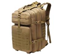 KNIGHT GLOBAL Military Backpack Tactical Backpack Army Bag Camouflage Rucksack - Waterproof, 45L Molle Backpack Men for Camping, Outdoor, Sport, Hiking, Hunting, Fishing, Travel - 3-Day Bug Out Bag