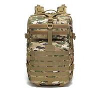KNIGHT GLOBAL Military Backpack Tactical Backpack Army Bag Camouflage Rucksack - Waterproof, 45L Molle Backpack Men for Camping, Outdoor, Sport, Hiking, Hunting, Fishing, Travel - 3-Day Bug Out Bag