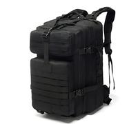 KNIGHT GLOBAL Military Backpack Tactical Backpack Army Bag Camouflage Rucksack - Waterproof, 45L Molle Backpack Men for Camping, Outdoor, Sport, Hiking, Hunting, Fishing, Travel - 3-Day Bug Out Bag