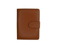 KNIGHT GLOBAL RFID Passport Holder Travel Wallet Premium PU Leather Case Men & Women Anti-Theft Document Organizer SIM Card Slots Boarding Pass Pocket Travel Accessories Gift Brown