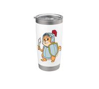 Knight Hamster with Armour Sword Guinea Pigs Stainless Steel Insulated Tumbler