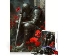 Knight in Sorrow 1000 Pieces Jigsaw Puzzles for Teenagers Strong Memory DIY Fun Joyful Challenge Xmas Idea (50x75cm)