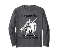 Knight Legends Fighting with Honor Long Sleeve T-Shirt