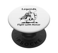 Knight Legends Fighting with Honor PopSockets Adhesive PopGrip