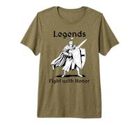 Knight Legends Fighting with Honor Premium T-Shirt