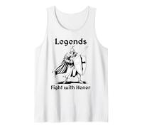 Knight Legends Fighting with Honor Tank Top