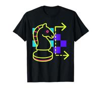 Knight Move Club Make The L Chess Kids Ages 7 to 12 Champs T-Shirt