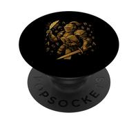 Knight of Books - Scholarly Armor & Library Power PopSockets Adhesive PopGrip