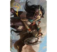 Knight of Dawn's Light (#10) Art Card (Gold Stamped) | Dominaria United