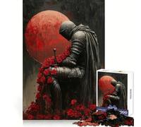 Knight of Sorrow Jigsaw Puzzles for Adults 1000 Piece Brain Agility Restful Game Happy Challenge Night Game (38x26cm)