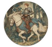 Knight of The Pentacles in Tarot 1000pcs (67.5x67.5cm) Erwachsenenpuzzle - Erwachsenenpuzzle DIY-Puzzlespielzeug