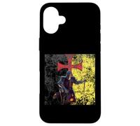 Knight of the Round Table Excalibur Malta Cross Maltese Case for iPhone 16 Plus