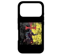 Knight of the Round Table Excalibur Malta Cross Maltese Case for iPhone 17 Pro