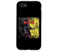 Knight of the Round Table Excalibur Malta Cross Maltese Case for iPhone SE (2020) / 7/8