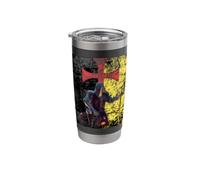 Knight of The Round Table Excalibur Malta Cross Maltese Stainless Steel Insulated Tumbler