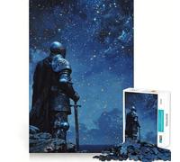 Knight of The Stars Jigsaw for Adults1000 Pieces Mental Skill Smooth Cut Enjoyable Challenge (38x52cm)