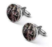 Knight on Horse Funny Cufflinks Fashion Men Cuff Links Shirt Accessories for Business Wedding