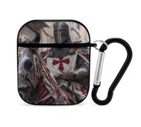 Knight on Horse Novelty Earphone Case Cover Compatible for AirPods 1&2 Headphone Earbuds Cases