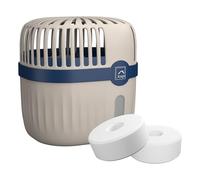 Knight Refillable & Reusable Dehumidifier, 360º Moisture Absorber, Lasts Upto 60 Days Fast Absorption Of Moisture In Home, Garage, Caravans & Office. 1 Reusable Unit with 2 Tablets - Blue