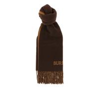 Knight Reversible Brushed Cashmere Scarf - male - Burberry - Winter Scarves - Brown - ONE SIZE - Accessories ONE SIZE