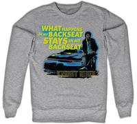 Knight Rider Backseat Sweatshirt Heather-Grey