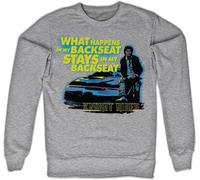 Knight Rider Backseat Sweatshirt Heather-Grey