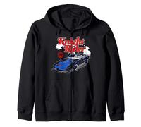 Knight Rider Classic Car Enthusiast Design Zip Hoodie