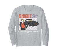 Knight Rider KITT Knight Industries 1982 Long Sleeve T-Shirt