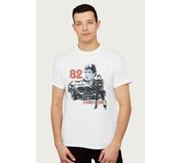 Knight Rider Men's 82 Montage T-Shirt in White | Size: Large Knight Rider White L