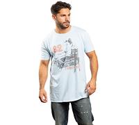 Knight Rider Men's 82 T-Shirt, Light Blue, Medium