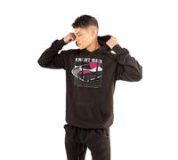 Knight Rider Men's Neon 2000 Pullover Hoodie Black | Size: XL Knight Rider Black XL