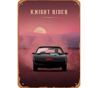 Knight Rider Movies 8 X 12 Inches - Vintage Metal Tin Sign For Home Bar Pub Garage Decor Gifts